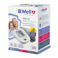 Тонометр автоматический «B.Well PRO-35» (M-L) с адаптером