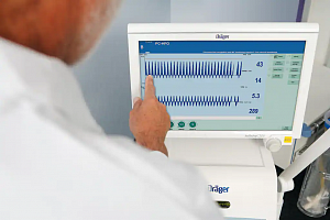 Аппарат ИВЛ для новорожденных и детей Dräger Babylog VN500