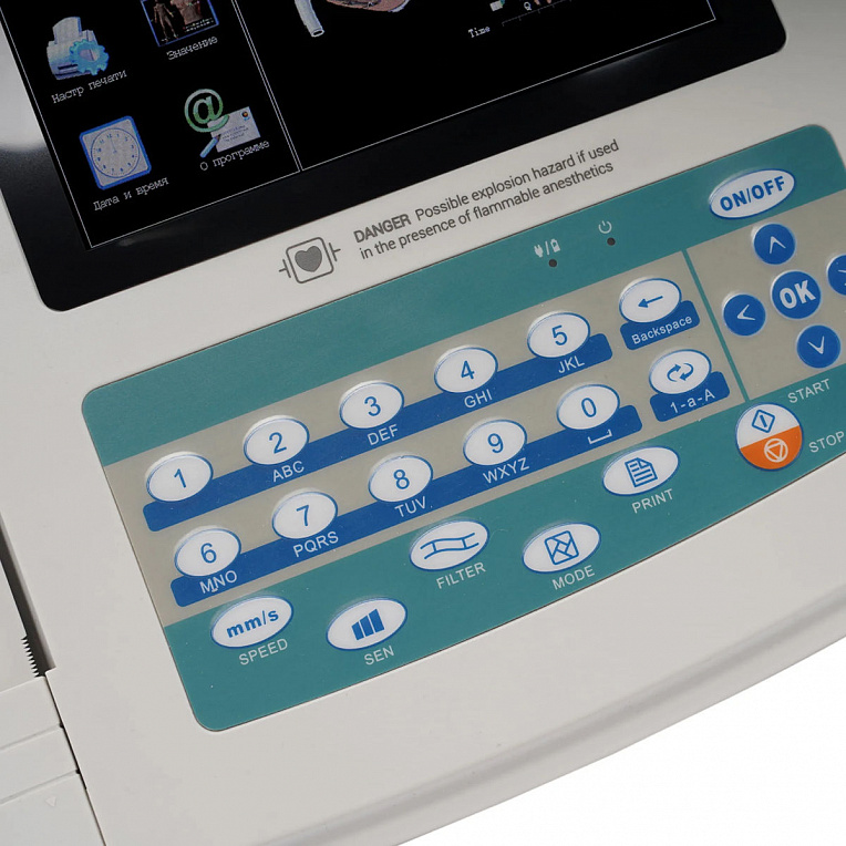 Дополнительное фото Электрокардиограф «MED-MOS ECG1200G»